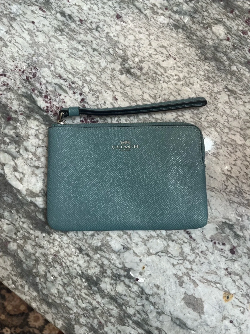 Coach Leather Wristlet